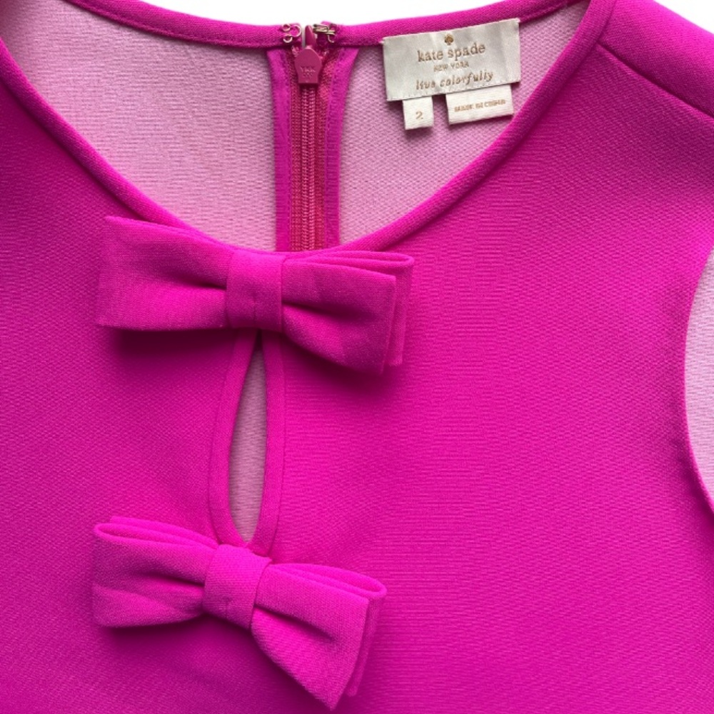 Kate Spade Go Fly A Kite Sleeveless Bow Top - Picture 11 of 12